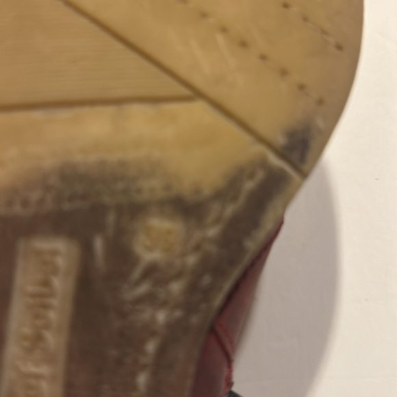 Josef Seibel washed sienna red ankle bootie a heel side zipper comfort shoe 39 - Picture 9 of 10